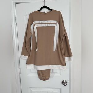 Women tracksuit set top and bottom